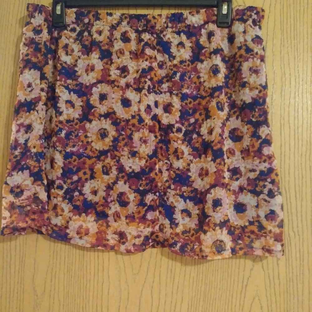 Floral skirt